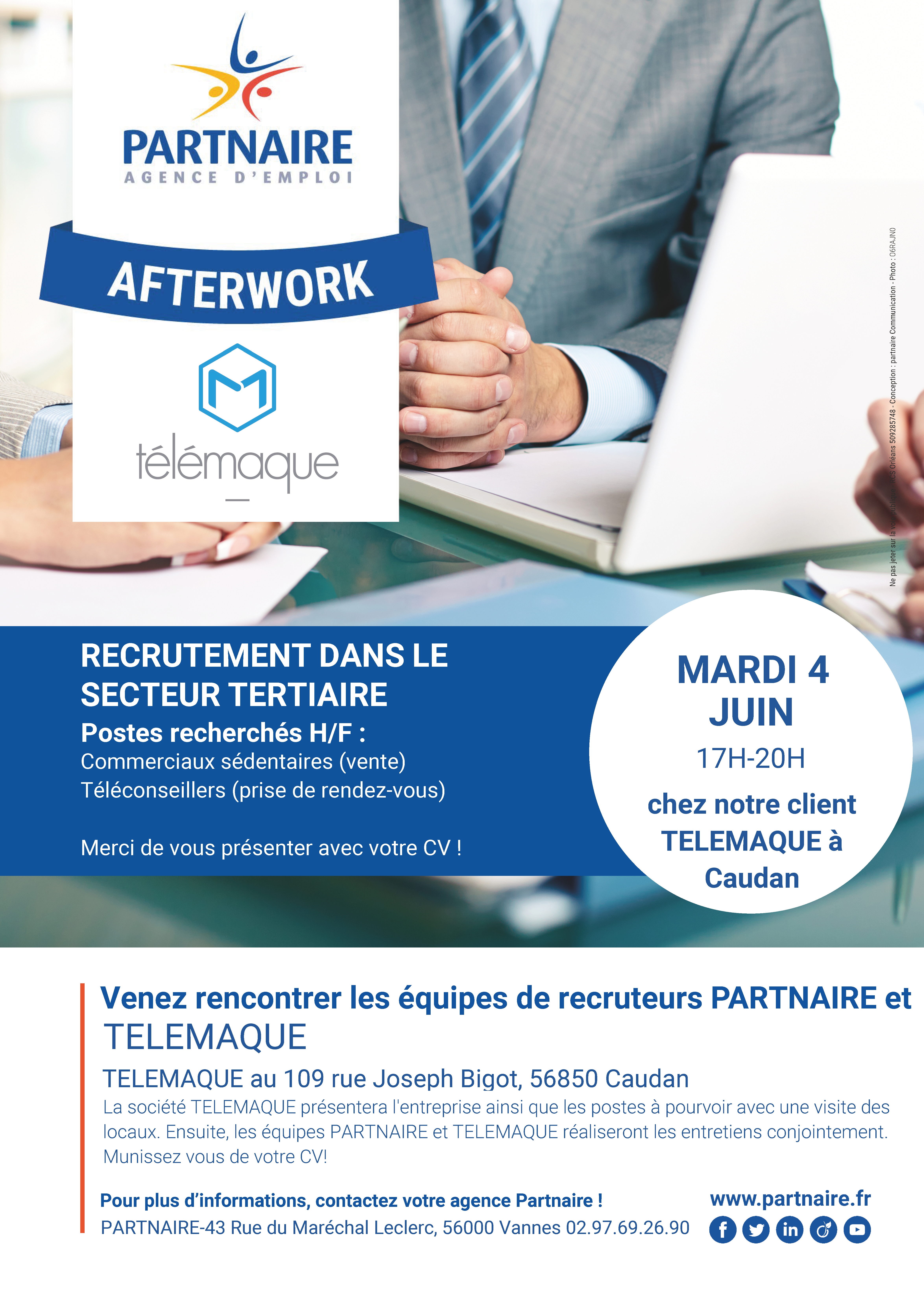 logo telemaque - Groupe Partnaire - Spécialiste du recrutement